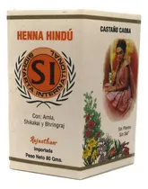 Henna Hindú Diversos Tonos De 80 G - - g a $24700