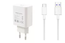 Cargador Original Supercharge 40w Huawei P20 Lite + Cable C 