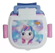 Pelela Infantil 3 En 1 Diseño Unicornio Ok Baby +18m