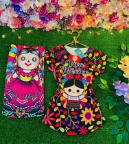 Blusa Set 2 Frida Khalo Septiembre Mexico Fiesta Mexicana