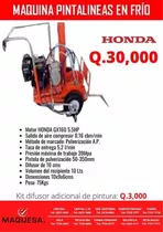 Máquinas Pintalineas En Frío Motor Honda 