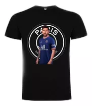 Polera Messi Paris Saint Germain 100%algodon Envió Gratis
