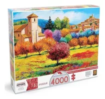 Quebra Cabeça Puzzle Com 4000 Veraoem Lourmarin