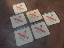 Antiguo Juego De Seis Posa Vasos De Isenbeck