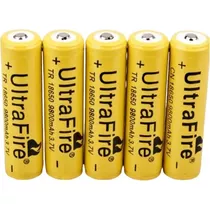 Batería De Litio Recargable 18650 Ultrafire 3.7v 9800mah X5u
