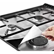 Papel Aluminio 12 Laminas Protector Cocina Estufa Fogón Gas