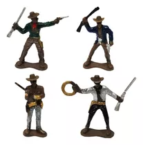 Boneco Soldado Forte Apache Velho Oeste Cowboy Militar Kit