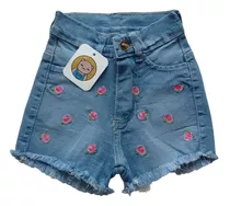 Short De Jean De Niñas En Oferta Liquidación 