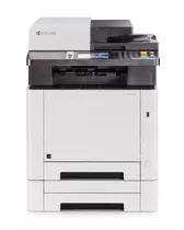 Impresora A Color Multifunción Kyocera Ecosys M5526cdw Con Wifi Blanca Y Gris 120v