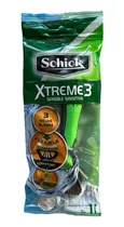 Maquina De Afeitar Descartable Schick Xtreme 3 Piel Sensible