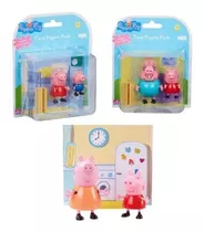 Peppa Pig 2 Figuras Con Imagen Lugar De La Casa 6692 Caffaro