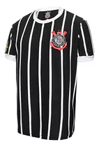 Camisa Corinthians Retrô Plus Size Democracia 1982 Oficial