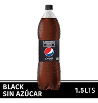 Gaseosa Pepsi Black Sin Azucar X 1,5l