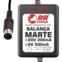 Fonte Dc 20v+ 20v- 8v Pra Balança Marte As 5000c