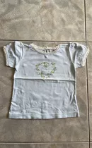 Remera Manga Corta De Nena Mimo Talle 4