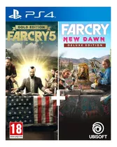 Far Cry 5 Gold Edition + Far Cry New Dawn Deluxe ~ Ps4 