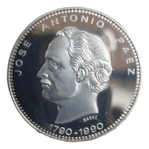 Moneda De 500 Bolivares Bicenteario Jose Antonio Paez Plata 