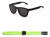 Set Gafas De Sol + Cordón Hawkers Unisex Negro/verde