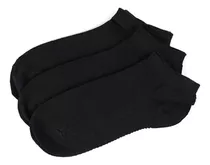 Pack 12 Pares Calcetines Bamboo Deportivos Tobilleras Negras