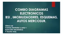  Diagramas Eléctricos Y Manuales De Autos , Combo Mercosur.