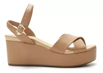 Sandalias Slides Beira Rio Con Plataforma Para Mujer