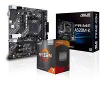 Combo Actualización Ryzen 7 5700g Con Video + Asus A520m K