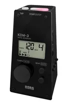 Metronomo Digital Korg Com Amplificacao - Kdm-3-bk