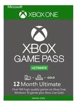 Game Pass Ultimate Live Gold+gpu 12 Meses Código 25 Digitos