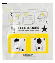 Electrodo Parche Pediatric Desfibrilador Schiller Fred Easy