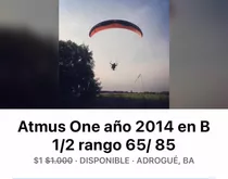 Atmus One 2014 Vela Parapente/paramotor