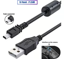 Cable Usb Para Nikon Coolpix, L, D, P, Series Digital Camera