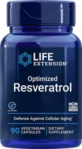 Resveratrol 90 Capsulas 250 Mg - U - Unidad A $4443