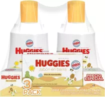 Huggies Kit Bebe Shampoo, Crema Y Jabón Días De Manzanilla