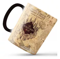 Mug Taza Mágico Mapa Merodeador Personalizado Harry Potter