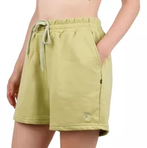 Short Con Elastico Y Cordon En Verde In Store