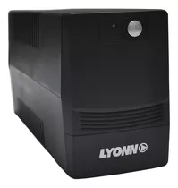 Ups Estabilizador Pc Lyonn Desire 500ap Led Color Negro