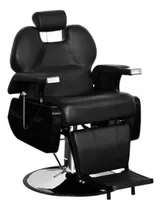 Silla Sillon Barbero Peluquería Barberia Estetica Negra