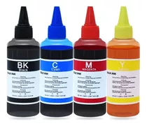 Kit Com  4 Cores De Tintas Pigmentadas Epson Wf2860