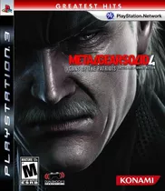 Jogo Ps3 Metal Gear Solid 4 Guns Of The Patriots Físico