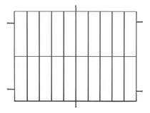 Reja Para Ventanas Aluminio De 150 X 120 Hierro Color Negro