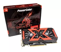 Placa De Vídeo Amd Powercolor  Red Dragon Radeon Rx 500 Series Rx 550 Axrx 550-4gbd5-dhv5 4gb