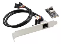 Placa De Rede M.2 Pci-e Para Gigabit, Unidade Livre De Deskt