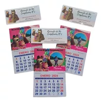 50 Calendarios Imantados Más Empaque 10*7 Cm Incluye Diseño