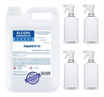 Álcool Isopropílico 99,8% 5lt Placa Circuito + 4 Borrifador