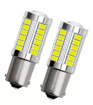 Par Led Aluminio 1 Polo 33 Leds Branca Luz De Ré 6000k 12v