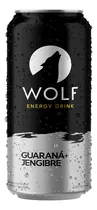 Bebida Energizante De Guaraná & Jengibre Wolf 473 Ml