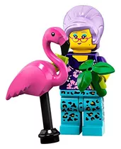 Minifiguras Lego Série 19 Minifigure Gardener Flamingo