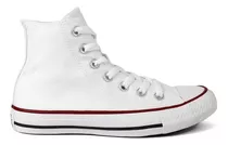 Tenis  Dama Converse Casual Con Agujeta Blanco Textil  M7650