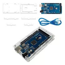 Tarjeta Mega 2560 Compatible Con Ide Arduino + Cable + Case