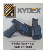Kit Pistolera Y Portacargador Carbono Interno Kydex Houston